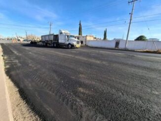 Pavimentan tramo de la calle Jesús Urueta