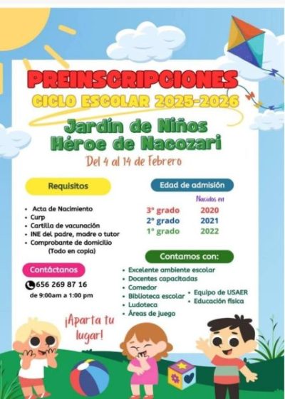 ¡Atención a todas las familias de nuestra comunidad!