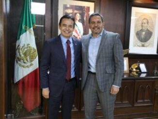 Se reúnen Presidente Pérez Cuéllar y el rector de la UACJ