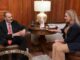 Maru Campos recibe al científico nuclear chihuahuense, Dr. Luis Carlos Longoria