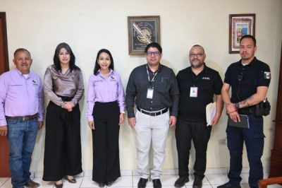 Sostiene Presidenta Ivonne De La Hoya reunión con personal del INE rumbo a la jornada electoral.