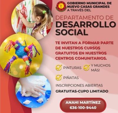 Habrá Talleres Gratuitos para toda la ciudadanía de NCG