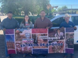 Encabeza alcalde Rogelio Pacheco entrega de apoyos para mitigar efectos de la sequía en el sector ganadero