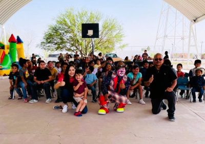 José Sánchez Adame celebra en grande el Día del Niño en la Colonia Modelo