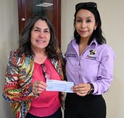Nuestros Tesoros” de Puerto Palomas de Villa recibe apoyo económico de la Presidenta Ivonne De La Hoya