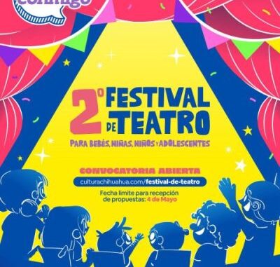 Invita Cultura a compañías teatrales a participar en la convocatoria del 2° Festival de Teatro para Bebés, Niñas, Niños y Adolescentes