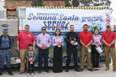 Arranca presidenta Ivonne De La Hoya Operativo “Semana Santa Segura 2025”: Llama a conducir con precaución