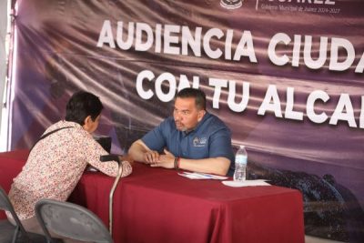 Atiende alcalde peticiones de vecinos de la colonia Zaragoza