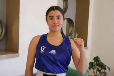 La pugilista Alondra Realivázquez clasifica a la Universiada Nacional 2025 por segundo año consecutivo.