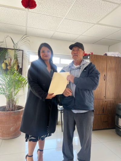 Apoya municipio de NCG emprendedor con registro de patente