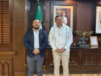 Alcalde Cruz Pérez Cuéllar da la bienvenida al nuevo Delegado de la PROFECO en Juárez.