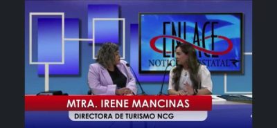 Promueve directora de Turismo de NCG actividades de abril de medios estatales