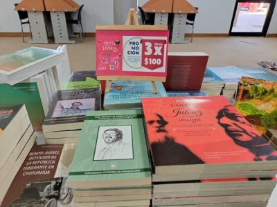 La UACJ EMNCG invita a disfrutar de la 13ª Fiesta de los Libros.