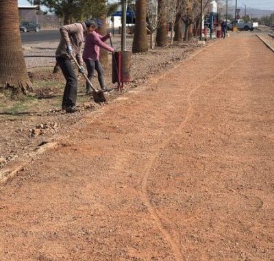 Se unen voluntarios a rehabilitacion  del caminador sur