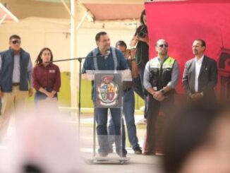 Reciben alumnos de la Escuela Primaria 18 de Marzo domo nuevo para su plantel