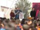 Entrega Presidente Municipal domo a alumnos del Jardín de Niños Rosario Castellanos
