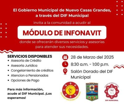 VIENE MÓDULO DEL INFONAVIT A NCG