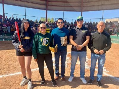 Inaugura presidenta Edith Escarcega Temporada de Verano 2025 de la Liga de Béisbol Infantil “Talentos Zurdo Durán”