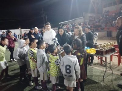 Encabeza Presidenta Edith Escárcega premiación de categorías menores de la Liga Regional Paquimé de Fútbol