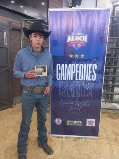 Representara joven vaquero de NCG en el Mundial de Rodeo