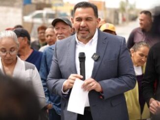 Repavimenta con Presupuesto Participativo la calle Rivera del Olimpo