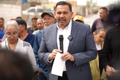 Repavimenta con Presupuesto Participativo la calle Rivera del Olimpo
