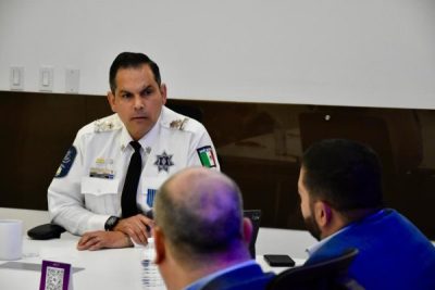 Se reúne titular de la SSPE con líderes empresariales para abordar temas de seguridad