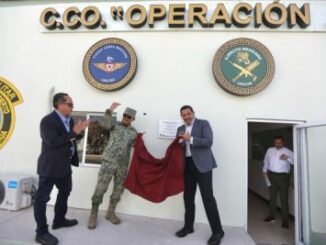 Entrega Presidente Centro Coordinador de Operaciones en la Guarnición Militar