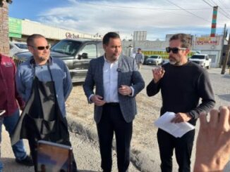 Realiza Alcalde entrega de repavimentación en bulevar Óscar Flores