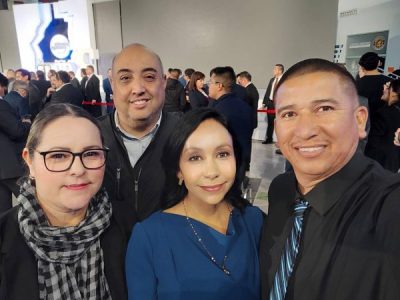 Alcaldesa Ivonne De La Hoya asiste al tercer informe de gobierno de la gobernadora Maru Campos