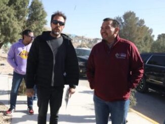 Supervisa alcalde rehabilitación de parque Ostra en Anapra