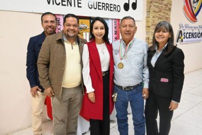 Realizan concurso de interpretación del Himno Nacional en Ascensión
