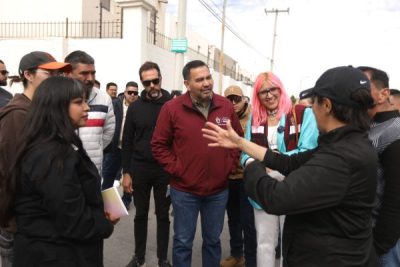 Realiza Alcalde entrega de pavimentación en Paseos del Real
