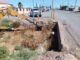 Limpian arroyo en entrada a Puerto Palomas de Villa para prevenir riesgos en temporada de lluvias.